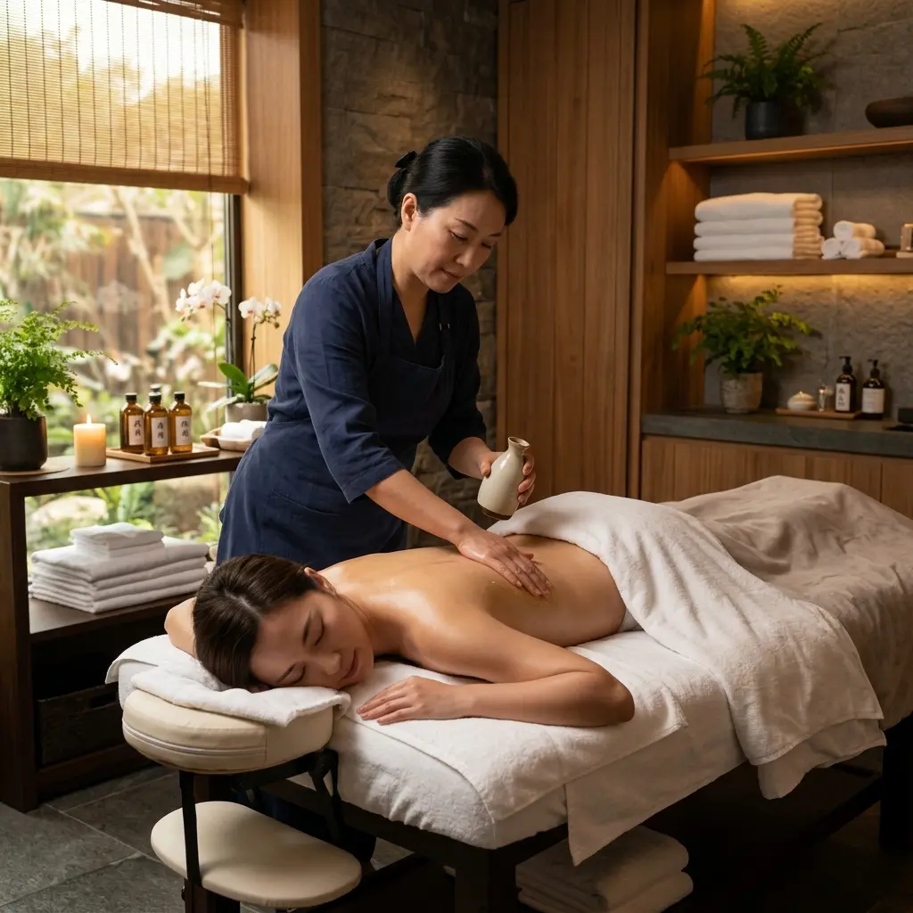 Chinesische Massage Behandlung