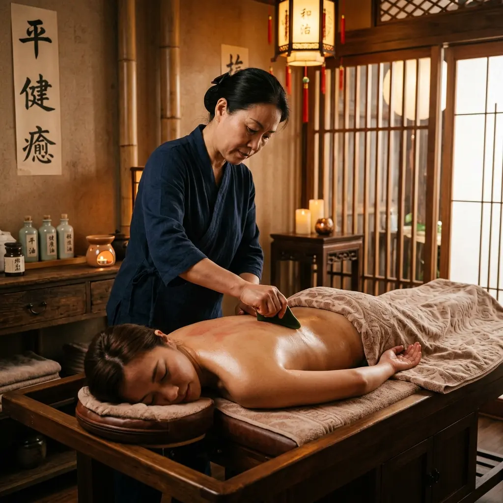 Gua Sha Back Centre Massage