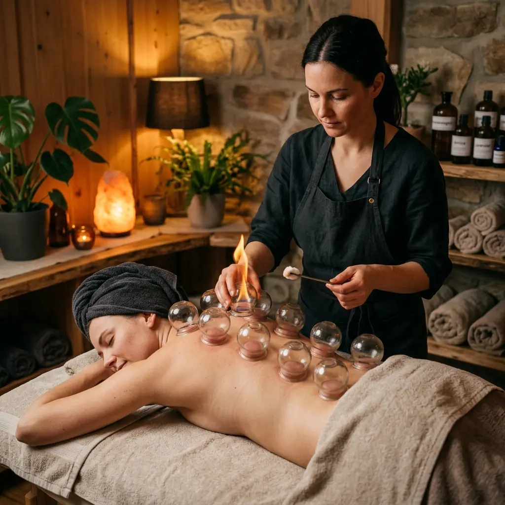 Schröpfmassage